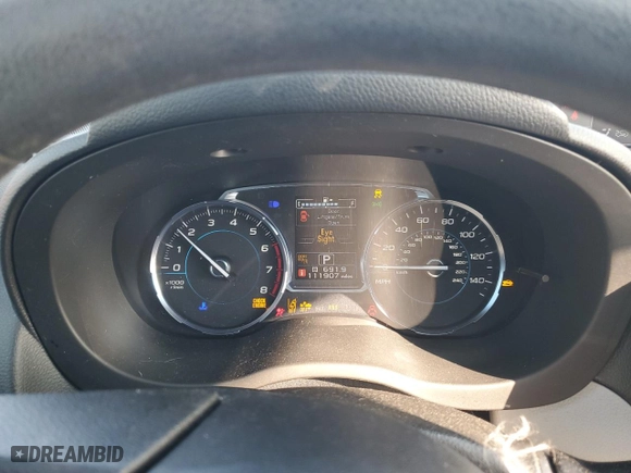2017 Subaru Forester Premium with VIN JF2SJAGC2HH530562, listed as a Copart auction lot 48082595 with 111,907 mi miles and Salvage Title. Bid and sale history available at carsss.com. Image 9.