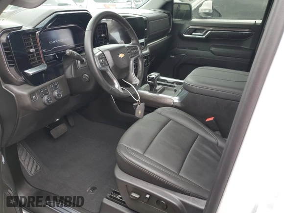 2024 Chevrolet Silverado 1500 LTZ with VIN 1GCUDGEL0RZ284630, listed as a Copart auction lot 74269294 with 5,027 mi miles and Non Repairable. Bid and sale history available at DreamBid. Image 7.