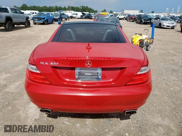 2016 Mercedes-Benz SLK 300 with VIN WDDPK3JA8GF115508, listed as a Copart auction lot 60453855 with 48,929 mi miles and Salvage title. Bid and sale history available at DreamBid. Image 6.