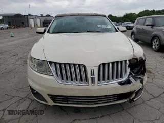 2009 Lincoln MKS with VIN 1LNHM93R89G603297, listed as a Copart auction lot 55474585 with 111,760 mi miles and Salvage title. Bid and sale history available at DreamBid. Image 5.