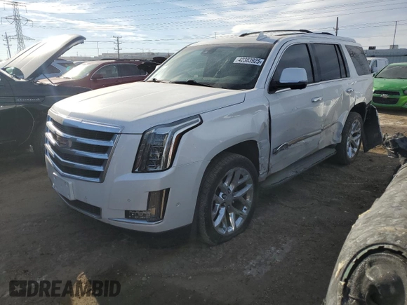 2019 Cadillac Escalade Luxury z VIN 1GYS4BKJ4KR154475, wystawiony jako Copart lot #42383925 z przebiegiem 79 043 mil mil oraz Szkody całkowita. Historia ofert i sprzedaży dostępna na DreamBid. Obrazek 1.