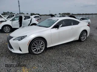 2021 Lexus RC 350 z VIN JTHDZ5BC0M5023233, wystawiony jako Copart lot #85615974 z przebiegiem 41 978 mil mil oraz Szkoda całkowita • Salvage title. Historia ofert i sprzedaży dostępna na DreamBid. Obrazek 1.