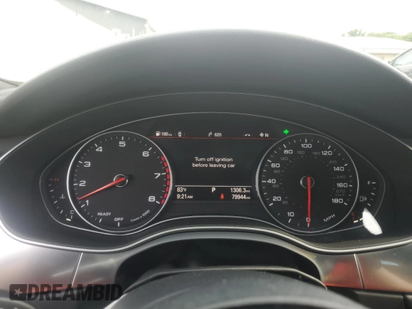 2018 Audi A7 Prestige with VIN WAU23AFC0JN050518, listed as a Copart auction lot 64416734 with 79,944 mi miles and Salvage Title. Bid and sale history available at carsss.com. Image 9.