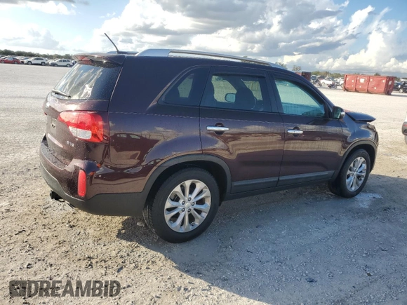 2015 Kia Sorento EX with VIN 5XYKU4A78FG644297, listed as a Copart auction lot 85431194 with 151,279 mi miles and Salvage Title. Bid and sale history available at carsss.com. Image 3.