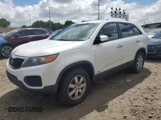 2012 Kia Sorento LX with VIN 5XYKTCA66CG212436, listed as a Copart auction lot 56780345 with 220,396 mi miles and Clean Title. Bid and sale history available at DreamBid. Image 1.