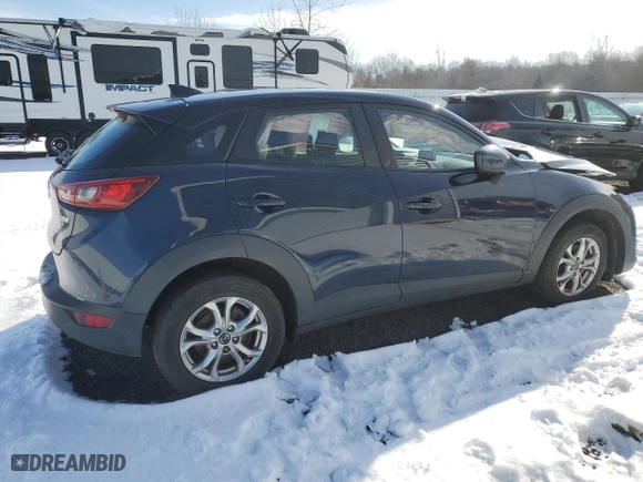 2017 Mazda CX-3 Sport with VIN JM1DKFB73H0154724, listed as a Copart auction lot 43694025 with 191,768 mi miles and Salvage Title. Bid and sale history available at carsss.com. Image 3.