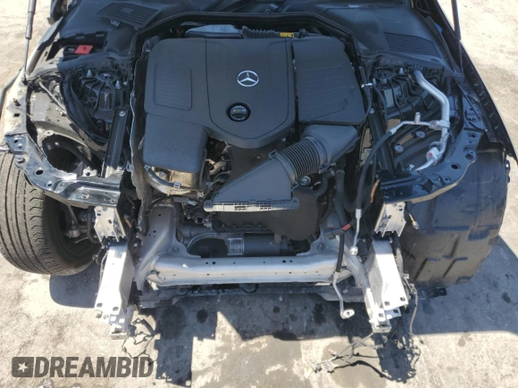 2022 Mercedes-Benz C 300 with VIN W1KAF4HB4NR036945, listed as a Copart auction lot 52818815 with 6,068 mi miles and Salvage title. Bid and sale history available at DreamBid. Image 11.