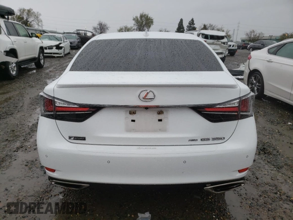 2016 Lexus GS 350 with VIN JTHCZ1BL1GA000513, listed as a Copart auction lot 48637215 with 155,503 mi miles and Salvage Title. Bid and sale history available at DreamBid. Image 6.