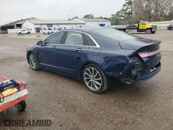2018 Lincoln MKZ Reserve with VIN 3LN6L5E95JR607529, listed as a Copart auction lot 45137905 with 93,195 mi miles and Salvage Title. Bid and sale history available at DreamBid. Image 2.