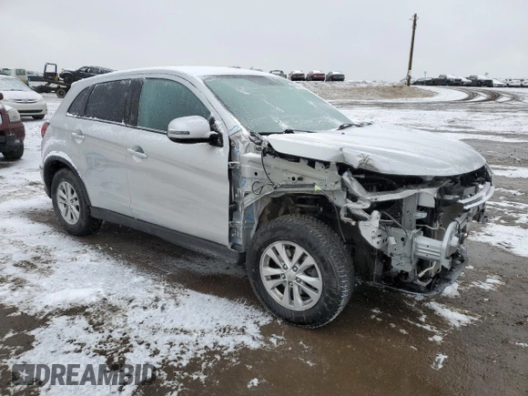 2021 Mitsubishi Outlander Sport SE with VIN JA4AJVAW4MU602054, listed as a Copart auction lot 48551485 with 65,075 mi miles and Salvage title. Bid and sale history available at DreamBid. Image 4.
