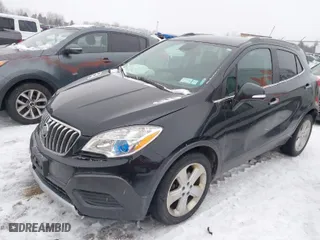 2015 Buick Encore with VIN KL4CJASB4FB263355, listed as a IAAI auction lot 41458584 with 117,983 mi miles. Bid and sale history available at carsss.com. Image 2.