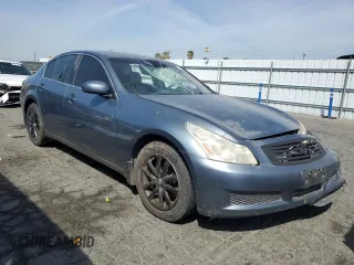 2008 Infiniti G35 with VIN JNKBV61E78M219788, listed as a Copart auction lot 48620814 with Not Provided miles and Salvage Title. Bid and sale history available at DreamBid. Image 4.