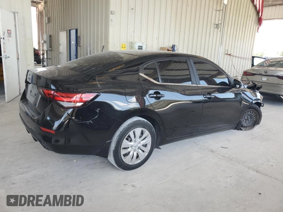 2020 Nissan Sentra S with VIN 3N1AB8BV2LY252576, listed as a Copart auction lot 52111675 with 45,734 mi miles and Non Repairable. Bid and sale history available at carsss.com. Image 3.
