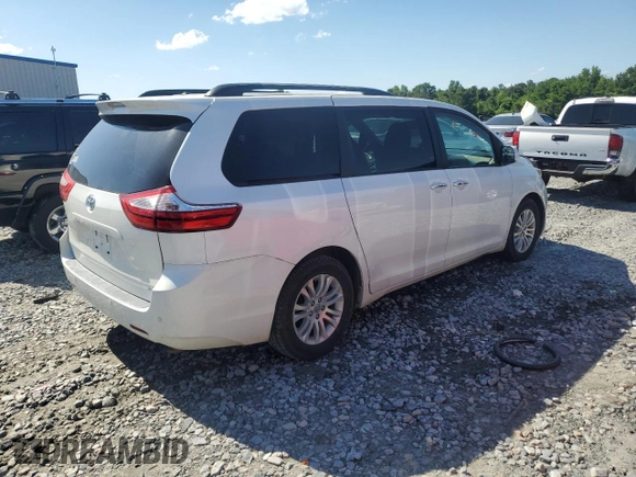 2015 Toyota Sienna XLE with VIN 5TDYK3DC3FS624612, listed as a Copart auction lot 57309295 with 188,467 mi miles and Salvage title. Bid and sale history available at DreamBid. Image 3.