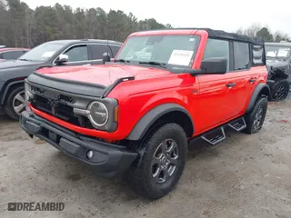 2021 Ford Bronco with VIN 1FMDE5BH3MLB09197, listed as a IAAI auction lot 41430920 with 43,579 mi miles. Bid and sale history available at carsss.com. Image 19.