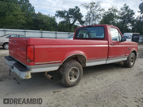 1995 Ford F-150 z VIN 1FTDF15Y0SLB18636, wystawiony jako Copart lot #74784294 z przebiegiem 70 345 mil mil oraz Szkoda całkowita • Salvage title. Historia ofert i sprzedaży dostępna na DreamBid. Obrazek 3.