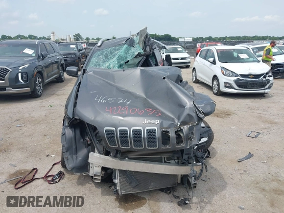 2019 Jeep Cherokee Limited z VIN 1C4PJLDB0KD487950, wystawiony jako IAAI lot #42290635 z przebiegiem Nie podano mil oraz . Historia ofert i sprzedaży dostępna na DreamBid. Obrazek 11.