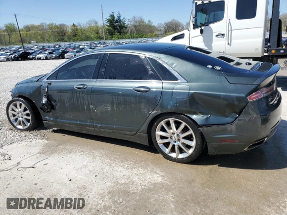 2015 Lincoln MKZ with VIN 3LN6L2G99FR621601, listed as a Copart auction lot 52729935 with 118,098 mi miles and Salvage title. Bid and sale history available at DreamBid. Image 2.