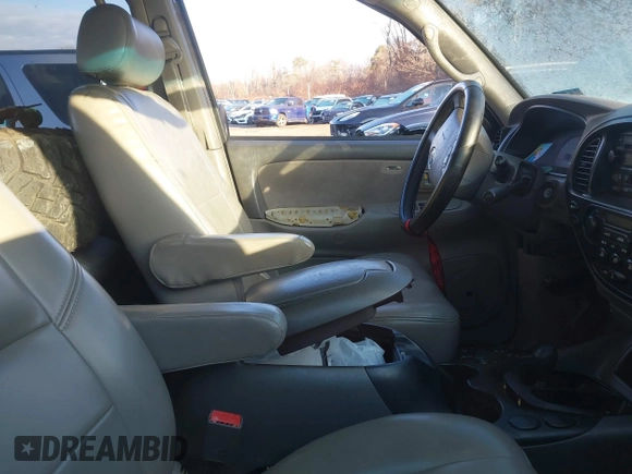 2003 Toyota Sequoia SR5 with VIN 5TDBT44A03S193701, listed as a IAAI auction lot 41288236 with 67,531 mi miles and . Bid and sale history available at DreamBid. Image 5.