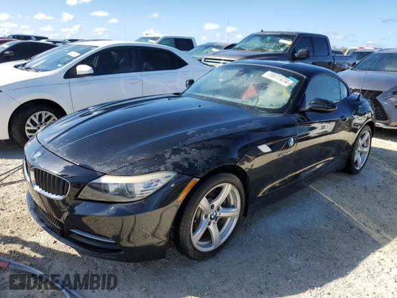 2009 BMW Z4 sDrive30i with VIN WBALM53539E161655, listed as a Copart auction lot 78977474 with 0 mi miles and Salvage Title. Bid and sale history available at carsss.com. Image 1.