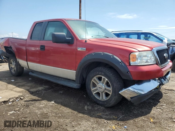 2007 Ford F-150 STX with VIN 1FTRX12W27FA38928, listed as a Copart auction lot 56470545 with 169,874 mi miles and Salvage title. Bid and sale history available at DreamBid. Image 4.