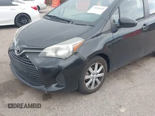 2015 Toyota Yaris L with VIN VNKKTUD33FA017154, listed as a IAAI auction lot 39828518 with 248,632 mi miles. Bid and sale history available at carsss.com. Image 6.