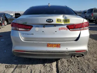 2017 Kia Optima LX with VIN KNAGT4L32H5156202, listed as a Copart auction lot 49745025 with 91,497 mi miles and Salvage Title. Bid and sale history available at carsss.com. Image 6.