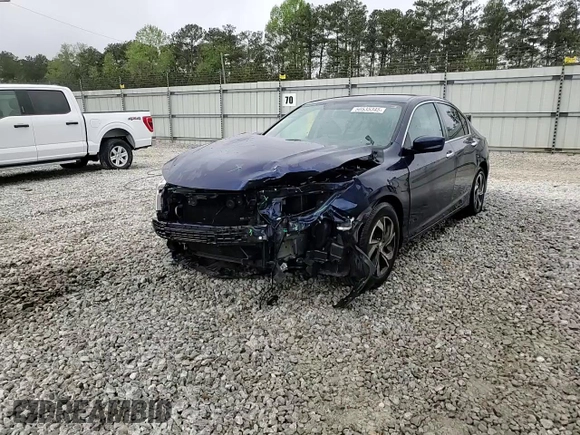 2016 Honda Accord Sedan LX with VIN 1HGCR2F36GA162950, listed as a Copart auction lot 50535345 with 45,663 mi miles and Salvage Title. Bid and sale history available at carsss.com. Image 14.