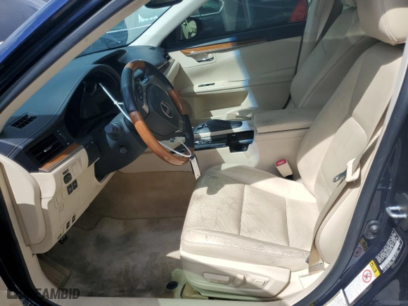 2013 Lexus ES 300h Hybrid with VIN JTHBW1GG7D2001154, listed as a Copart auction lot 52110385 with 136,935 mi miles and Salvage Title. Bid and sale history available at carsss.com. Image 7.