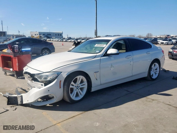 2016 BMW 4 Series 428i with VIN WBA4A9C5XGG506914, listed as a Copart auction lot 46856855 with 0 mi miles and Non Repairable. Bid and sale history available at carsss.com. Image 1.