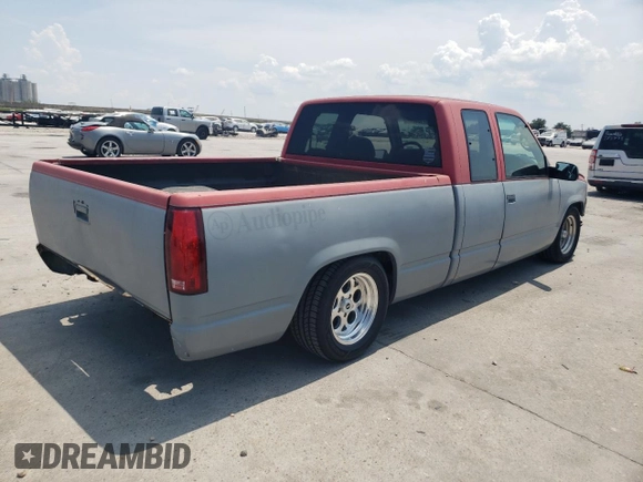 1998 Chevrolet Silverado 1500 with VIN 2GCEC19M8W1262449, listed as a Copart auction lot 67150574 with 167,907 mi miles and Salvage Title. Bid and sale history available at DreamBid. Image 3.