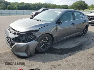 2024 Nissan Sentra SV с VIN 3N1AB8CV1RY319269, выставлен на аукционе Copart как лот 60719725 с пробегом 20 730 миль миль и Списание • Salvage title. История ставок и продаж доступна на DreamBid. Изображение 1.