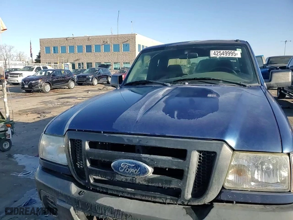 2008 Ford Ranger XL with VIN 1FTZR15E58PA64013, listed as a Copart auction lot 42549995 with 52,468 mi miles and Salvage Title. Bid and sale history available at carsss.com. Image 13.