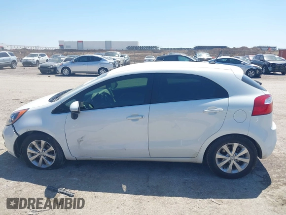 2013 Kia Rio SX with VIN KNADN5A30D6097807, listed as a IAAI auction lot 41958802 with 23,944 mi miles. Bid and sale history available at carsss.com. Image 15.
