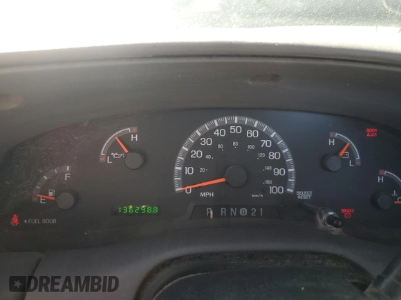 2002 Ford F-150 XL with VIN 1FTRF17222NB03008, listed as a Copart auction lot 46364635 with 136,298 mi miles and Salvage Title. Bid and sale history available at carsss.com. Image 9.