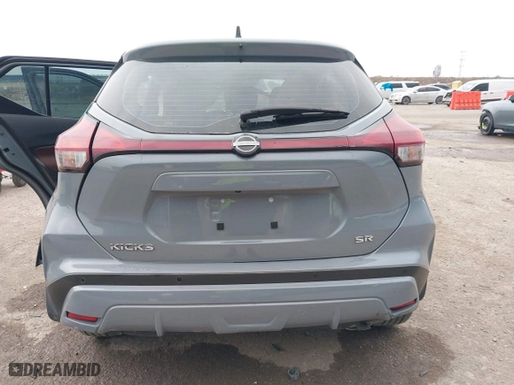 2023 Nissan Kicks SR with VIN 3N1CP5DV8PL536559, listed as a IAAI auction lot 41923579 with 43,783 mi miles. Bid and sale history available at carsss.com. Image 15.