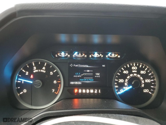 2016 Ford F-150 XLT with VIN 1FTEW1EP3GKE59778, listed as a Copart auction lot 50802275 with 54,129 mi miles and Salvage Title. Bid and sale history available at carsss.com. Image 9.
