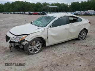 2015 Buick Regal с VIN 2G4GK5EXXF9144595, выставлен на аукционе Copart как лот 58070525 с пробегом 126 663 миль миль и Списание • Salvage title. История ставок и продаж доступна на DreamBid. Изображение 1.