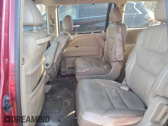 2005 Honda Odyssey EX-L with VIN 5FNRL38675B070239, listed as a Copart auction lot 49959515 with 217,089 mi miles and Salvage Title. Bid and sale history available at carsss.com. Image 11.