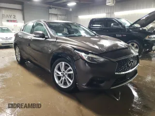 2017 Infiniti QX30 with VIN SJKCH5CP1HA038870, listed as a Copart auction lot 49307075 with 86,060 mi miles and Salvage title. Bid and sale history available at DreamBid. Image 4.