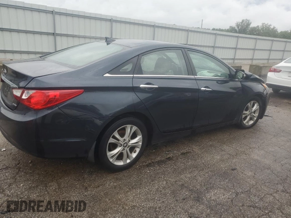 2013 Hyundai Sonata Limited with VIN 5NPEC4AC8DH504317, listed as a Copart auction lot 63315004 with Not Provided miles and Salvage Title. Bid and sale history available at carsss.com. Image 3.