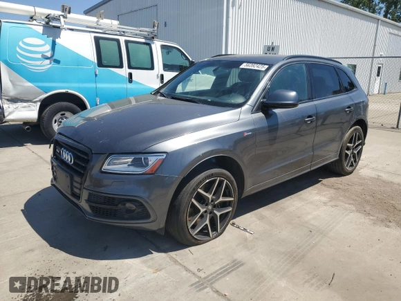 2016 Audi SQ5 Premium Plus z VIN WA1CCAFP7GA151706, wystawiony jako Copart lot #56392425 z przebiegiem 168 180 mil mil oraz Czysty tytuł • Clean title. Historia ofert i sprzedaży dostępna na DreamBid. Obrazek 1.