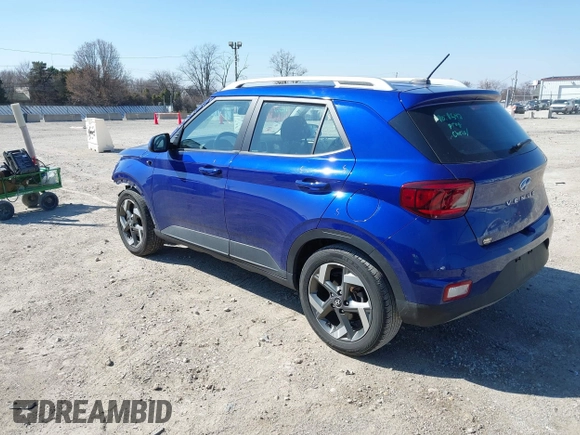 2023 Hyundai Venue SEL with VIN KMHRC8A33PU247100, listed as a IAAI auction lot 42027393 with 31,262 mi miles and . Bid and sale history available at DreamBid. Image 3.