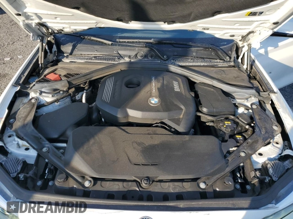 2020 BMW 2 Series 230i with VIN WBA2M7C05L7F00152, listed as a Copart auction lot 42153435 with 25,690 mi miles and Salvage Title. Bid and sale history available at carsss.com. Image 11.