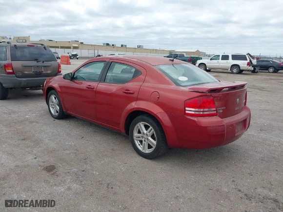 2009 Dodge Avenger SXT with VIN 1B3LC56D09N507221, listed as a IAAI auction lot 41911762 with NaN miles. Bid and sale history available at carsss.com. Image 3.