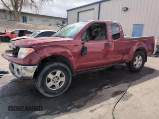 2008 Nissan Frontier SE with VIN 1N6AD06W58C428979, listed as a Copart auction lot 50556445 with 204,154 mi miles and Salvage title. Bid and sale history available at DreamBid. Image 1.