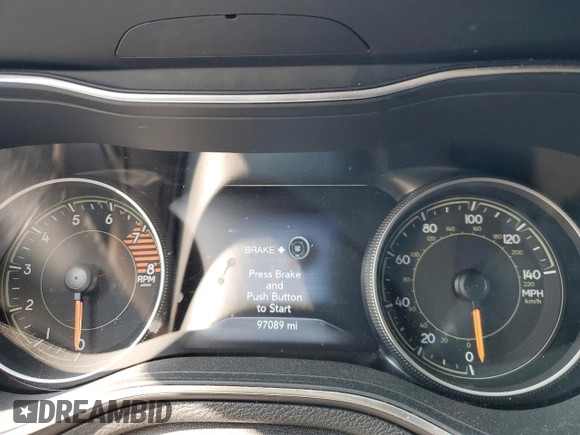2020 Jeep Cherokee Limited with VIN 1C4PJMDX1LD587767, listed as a Copart auction lot 58844045 with 97,089 mi miles and Salvage title. Bid and sale history available at DreamBid. Image 9.