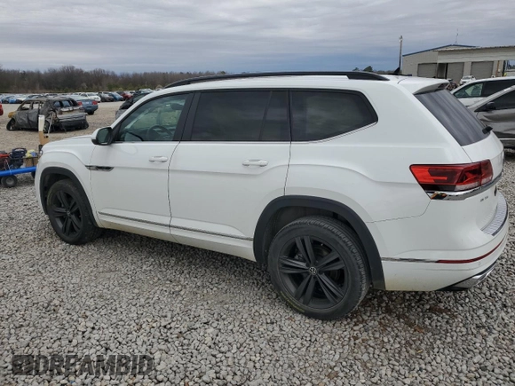 2021 Volkswagen Atlas SE with VIN 1V2RR2CA7MC594764, listed as a Copart auction lot 48194935 with 88,122 mi miles and Salvage title. Bid and sale history available at DreamBid. Image 2.
