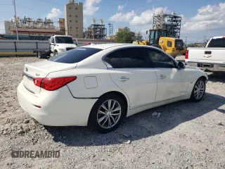 2017 Infiniti Q50 Signature Edition with VIN JN1EV7AP2HM739390, listed as a Copart auction lot 55449265 with 165,947 mi miles and Clean title. Bid and sale history available at DreamBid. Image 3.