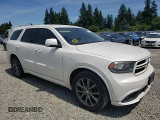 2017 Dodge Durango GT with VIN 1C4RDHDG7HC740821, listed as a Copart auction lot 59715545 with 145,050 mi miles and Clean title. Bid and sale history available at DreamBid. Image 4.